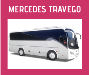 Rent a luxury bus for a corporate event.