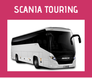 Scania rental bus, in Europe, affordable price.